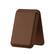 Front. Entronix - Entronix Leather Magnetic Wallet Attachment for MagSafe & Magnetic Phone Cases – Slim Card Holder Phone Accessory - Brown.