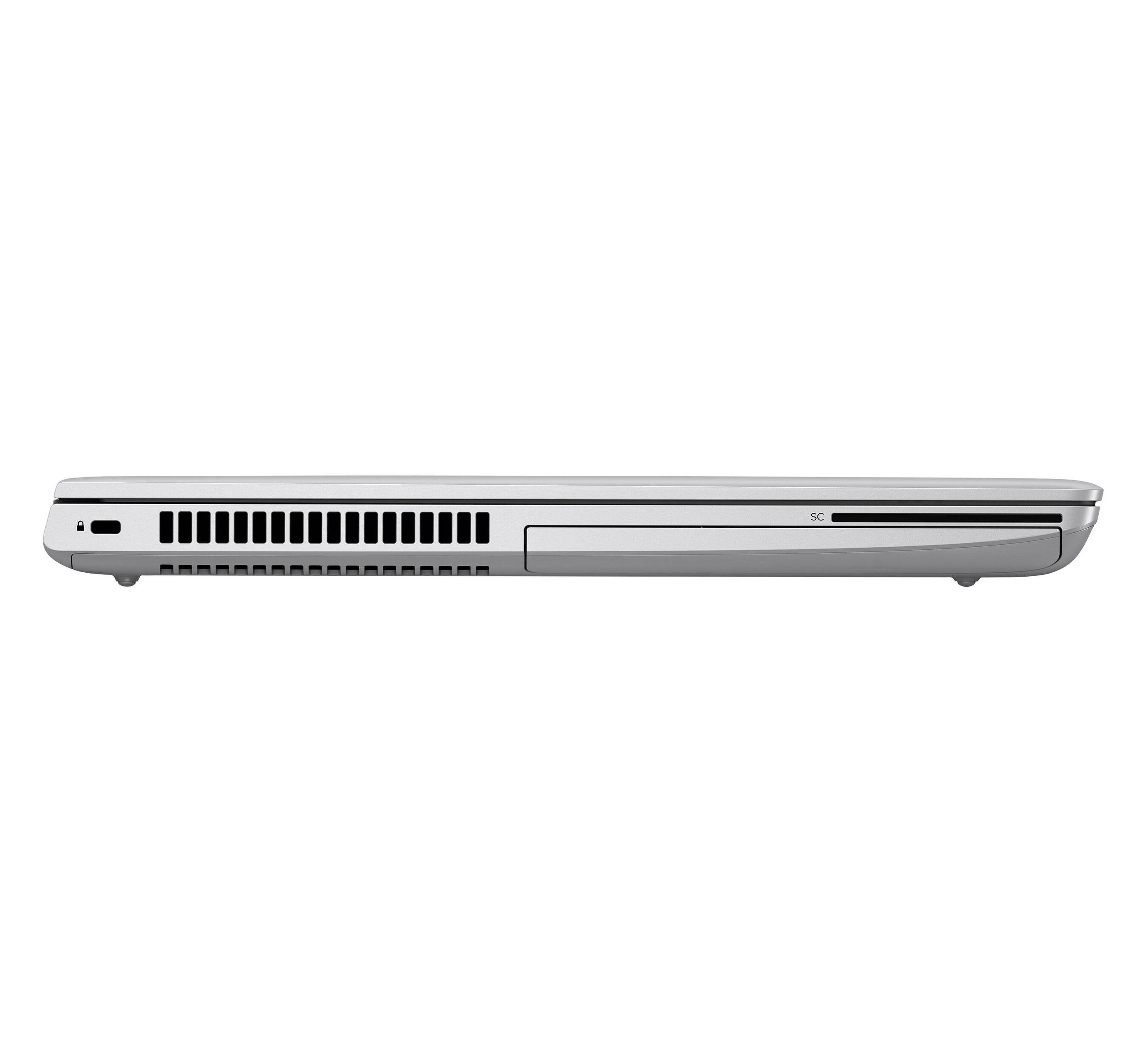 Left. HP - HP ProBook 650 G5, Intel Core i7-8665U 1.9GHz, 16GB, 512GB NVMe SSD, 15.6" FHD, Windows 11 Pro 64-bit - Silver.