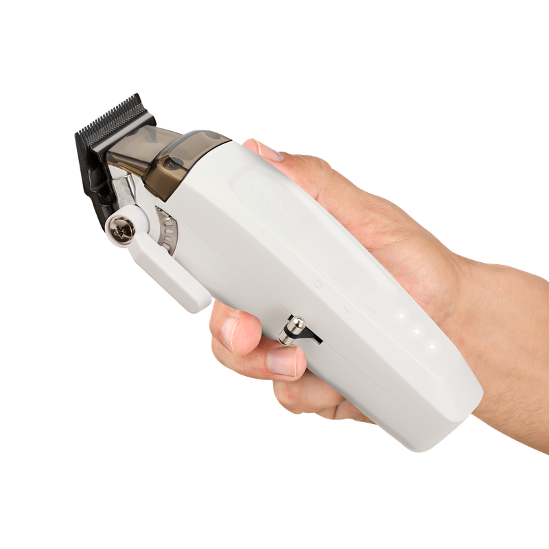 Alt View 4. StyleCraft - Saber 2 Professional Cordless Hair Clipper - White.