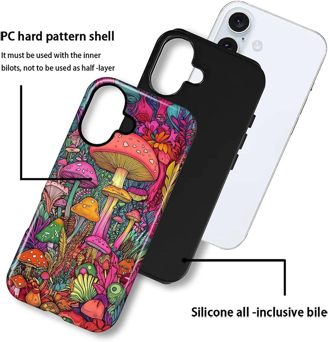 PC hard pattern shell  
It must be used with the inner bilots, not to be used as half-layer  

Silicone all-inclusive bile