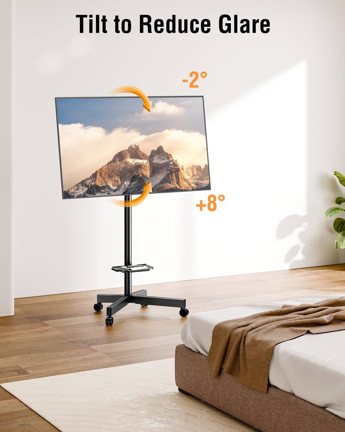 Tilt to Reduce Glare

-2°

+8°