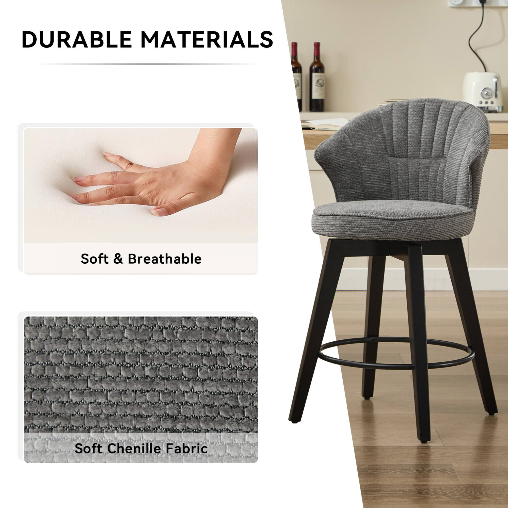 DURABLE MATERIALS

Soft & Breathable

Soft Chenille Fabric