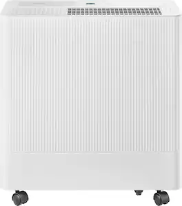Insignia™ - 3,000 Sq. Ft. 50-Pint Portable Dehumidifier with 6.34 qt Bucket Capacity and ENERGY STAR Certification - White