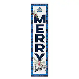 Jardine - West Florida Argonauts 12'' x 48'' Outdoor Merry Christmas Leaner - White