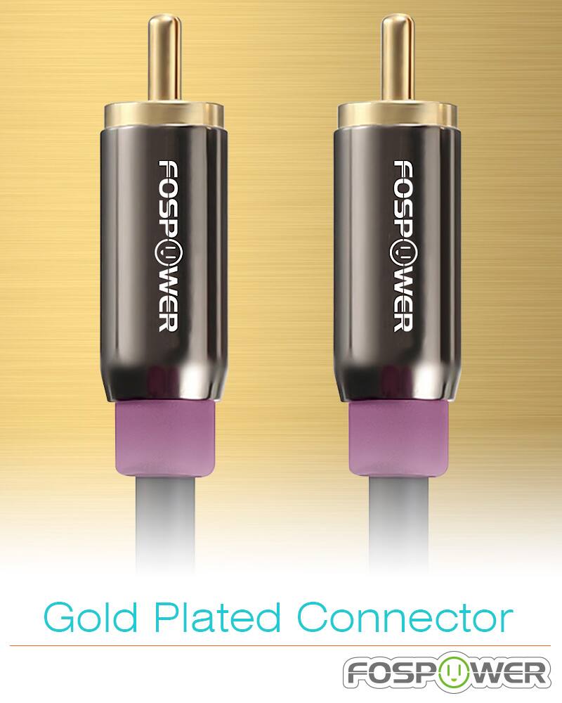 FOSPOWER FOSPOWER Gold Plated Connector FOSPOWER