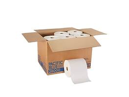 Pacific Blue Select - Premium Hardwound Paper Towels, 2-ply, 350 ft./Roll, 12 Rolls/Carton (28000) - White