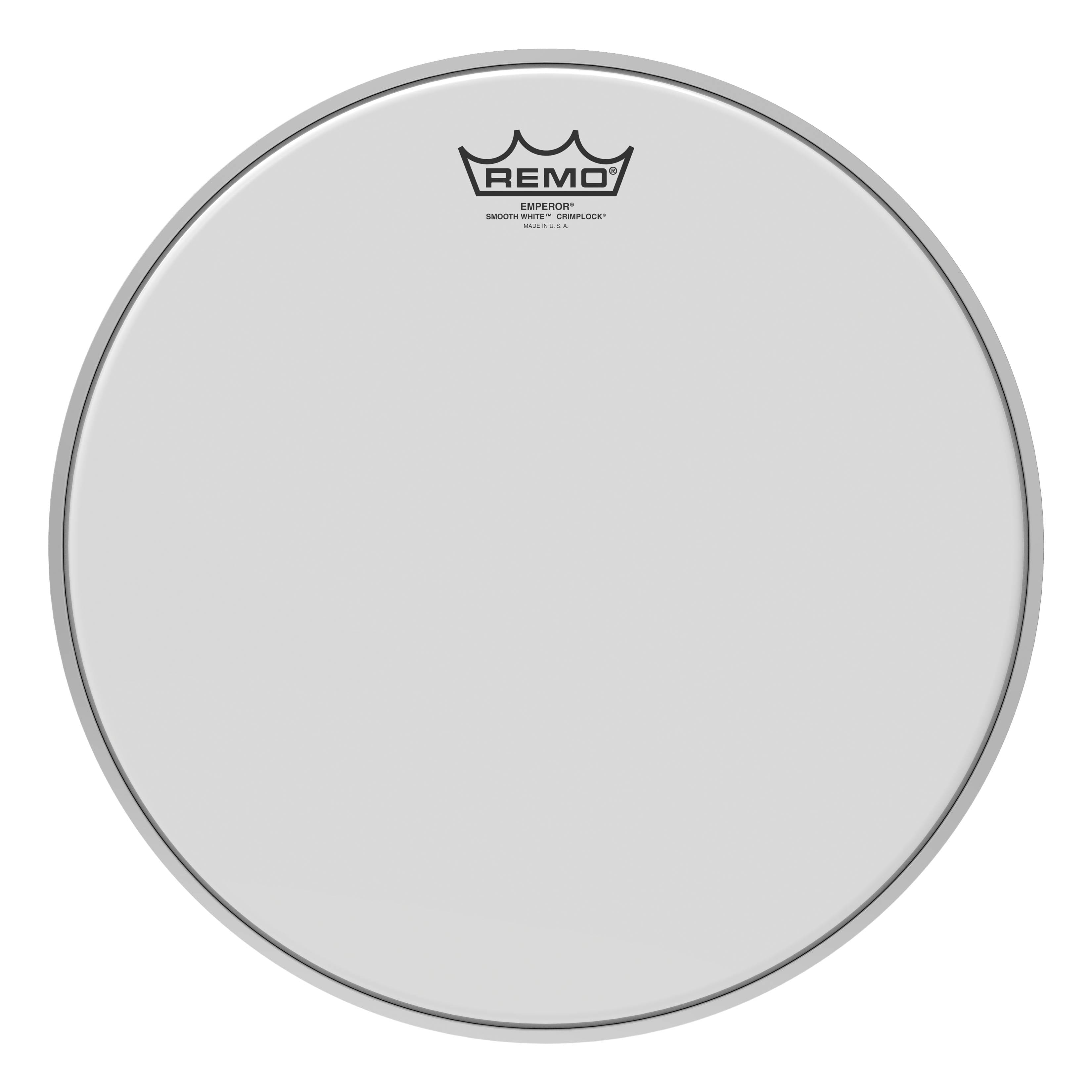 Remo - Batter, Crimplock, Emperor, Smooth White, 14 Diameter price history on PriceWatchPro