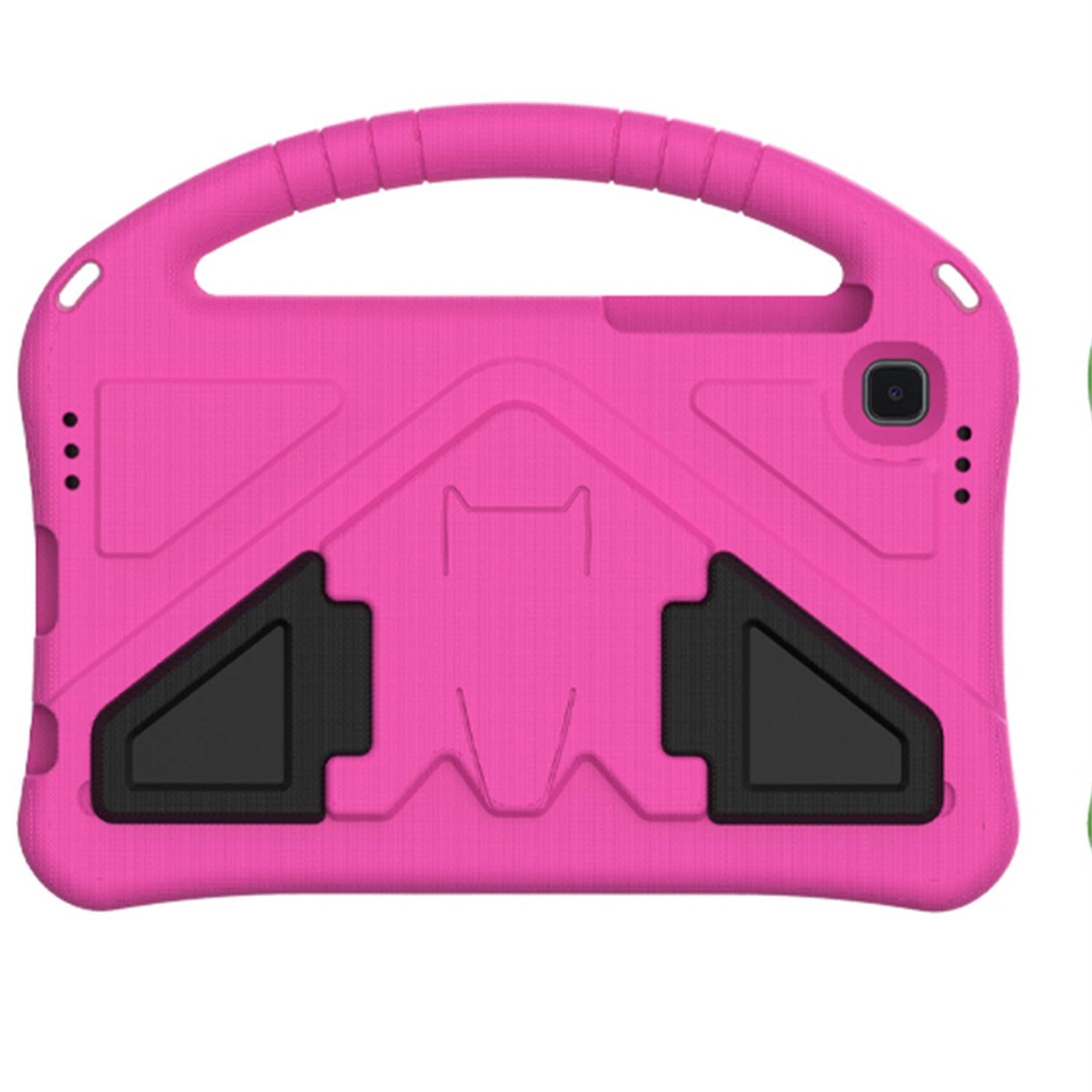 Alt View 2. Dteck - For Samsung Galaxy Tab A7 Lite 8.7" 2021 SM-T220/T225 EVA Foam Tablet Case, Shockproof Handle Stand Lightweight Cover - Rose.