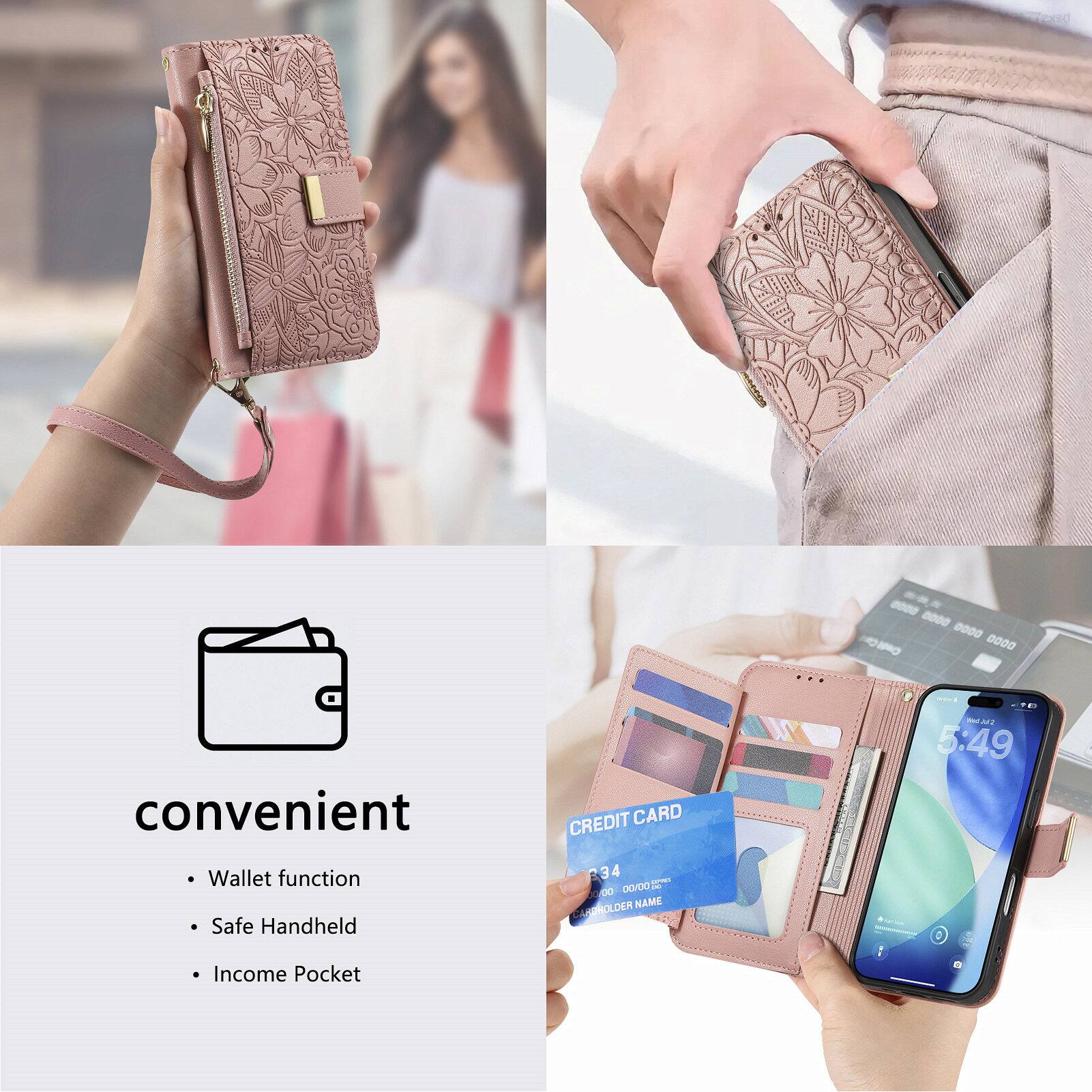 0000 0000 Cedl 0000 convenient CREDIT CARD - 5:49 Wallet function Safe Handheld 34 4 - 0D 0DO DER NAME HOLDER O Income Pocket