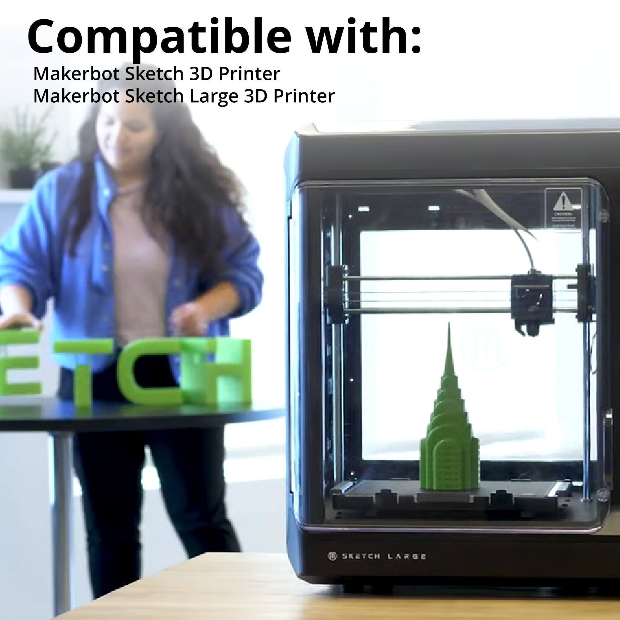 Compatible with:
Makerbot Sketch 3D Printer
Makerbot Sketch Large 3D Printer