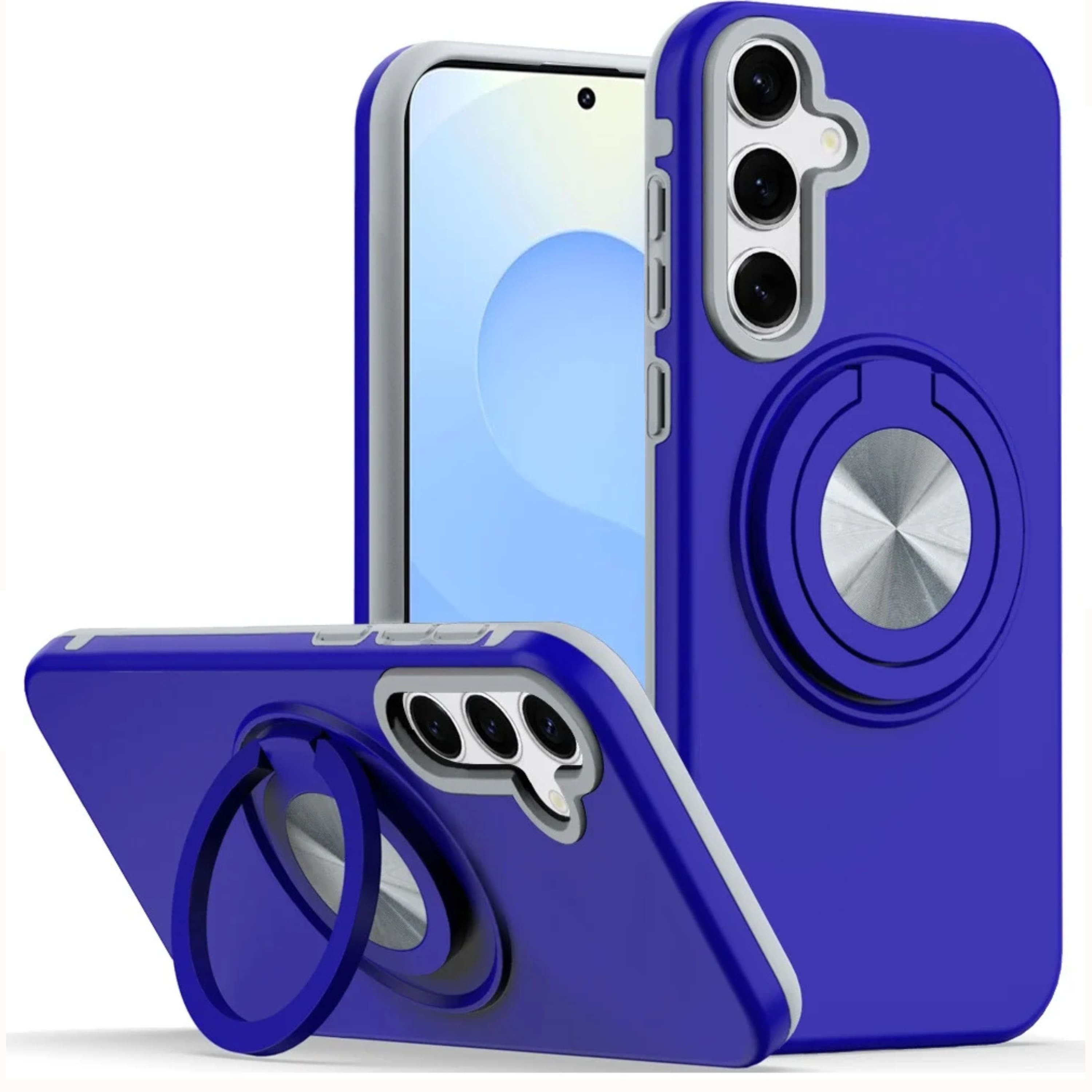 Kitcheniva - Durable Rugged Phone Cover With Tempered Glass For Moto G Power 2025 2026 - Blue price history on PriceWatchPro