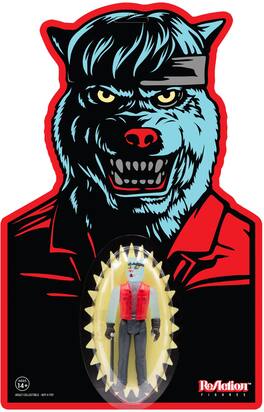 Super7 - The Worst - ReAction Figure - Werewolf Biker (Monster Glow) - Collectibles - Multicolor