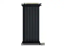 Lian Li - PCIe 5.0 Riser Cable 16X 200mm, Double Bandwidth, PCIe 4.0 Compatible, Black (PW-PCI-520X)