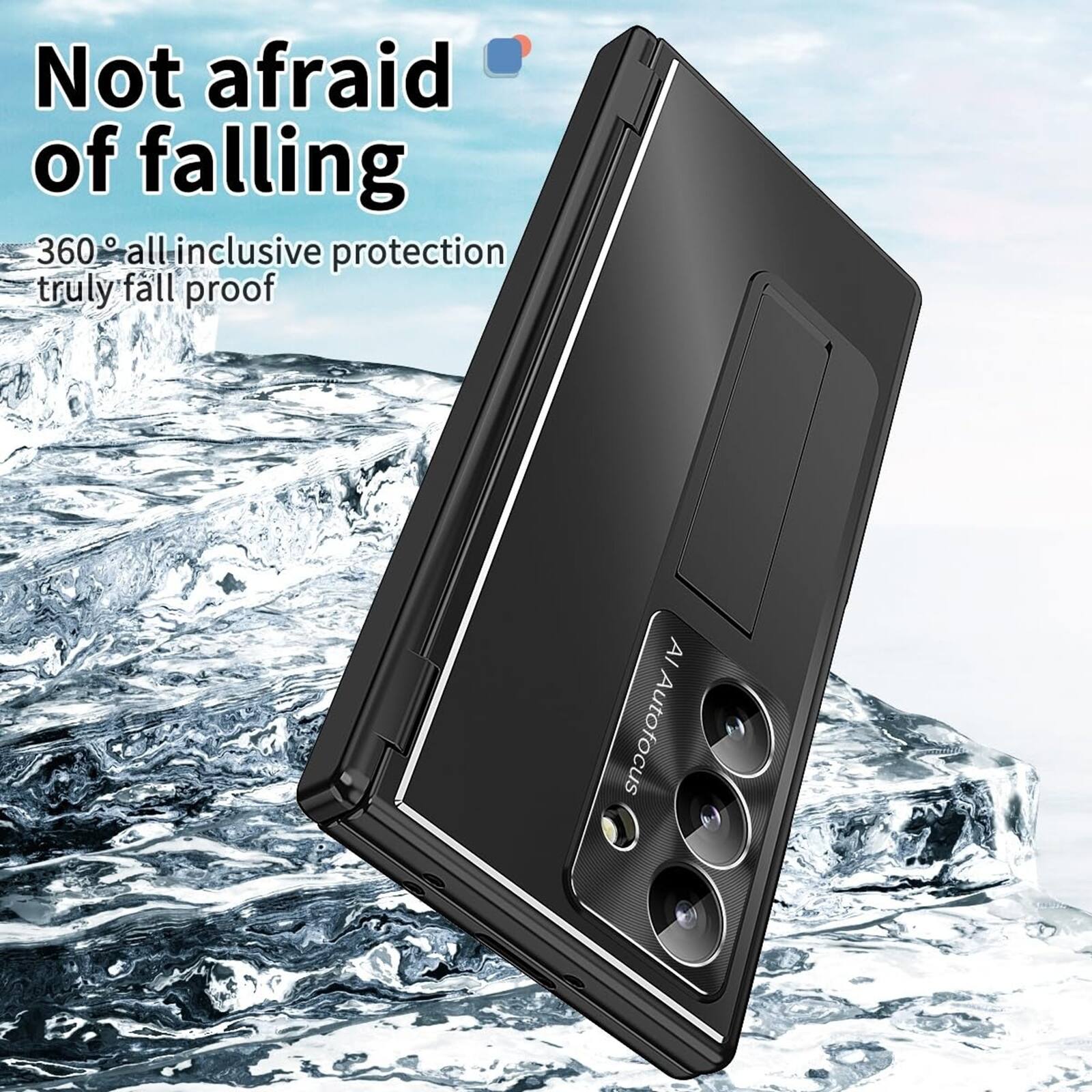 Not afraid of falling  
360° all-inclusive protection truly fall proof  
AI Autofocus