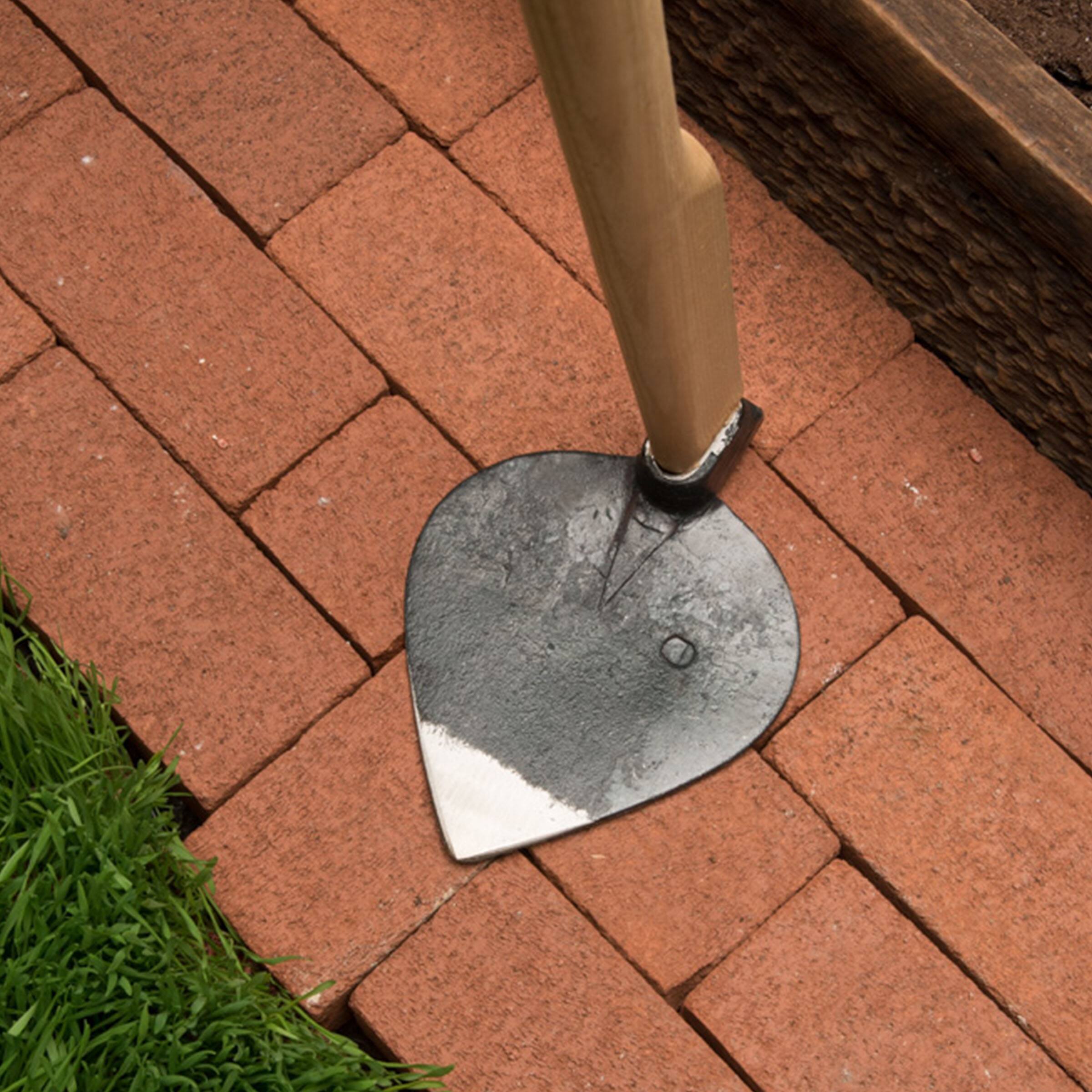 Back. Kings County Tools - Hoe Garden Tool 41” Heart-Shaped Steel Garden Hoe with European Ash Wood Handle Heavy Duty Multipurpose Gardening Tools.