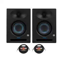 PreSonus - Eris Studio 4 4.5-Inch Compact Studio Monitors with 1/4-Inch TRS Cables