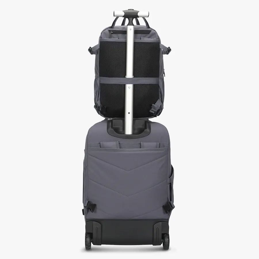 Pilot Rucksacks Hynes Eagle Duo 2 in 1 Rolling Travel Backpack Stone Grey Yellow - Best Buy