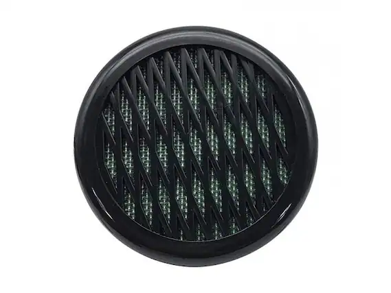 Front. Prestige - Small Cigar Humidifier (Black) - Black Finish.