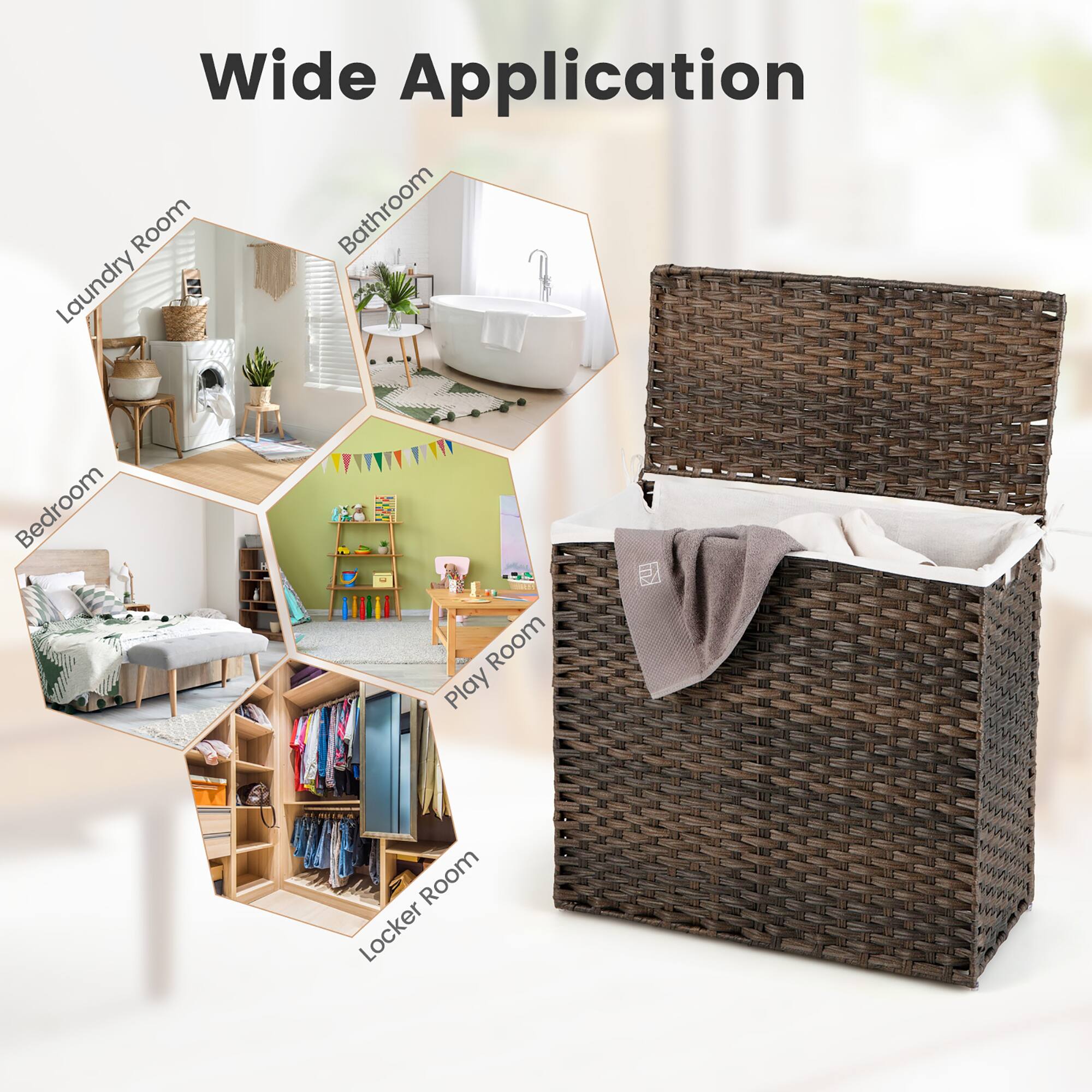 Wide Application Room Bathroom Laundry Bedroom Room Playroom Locker