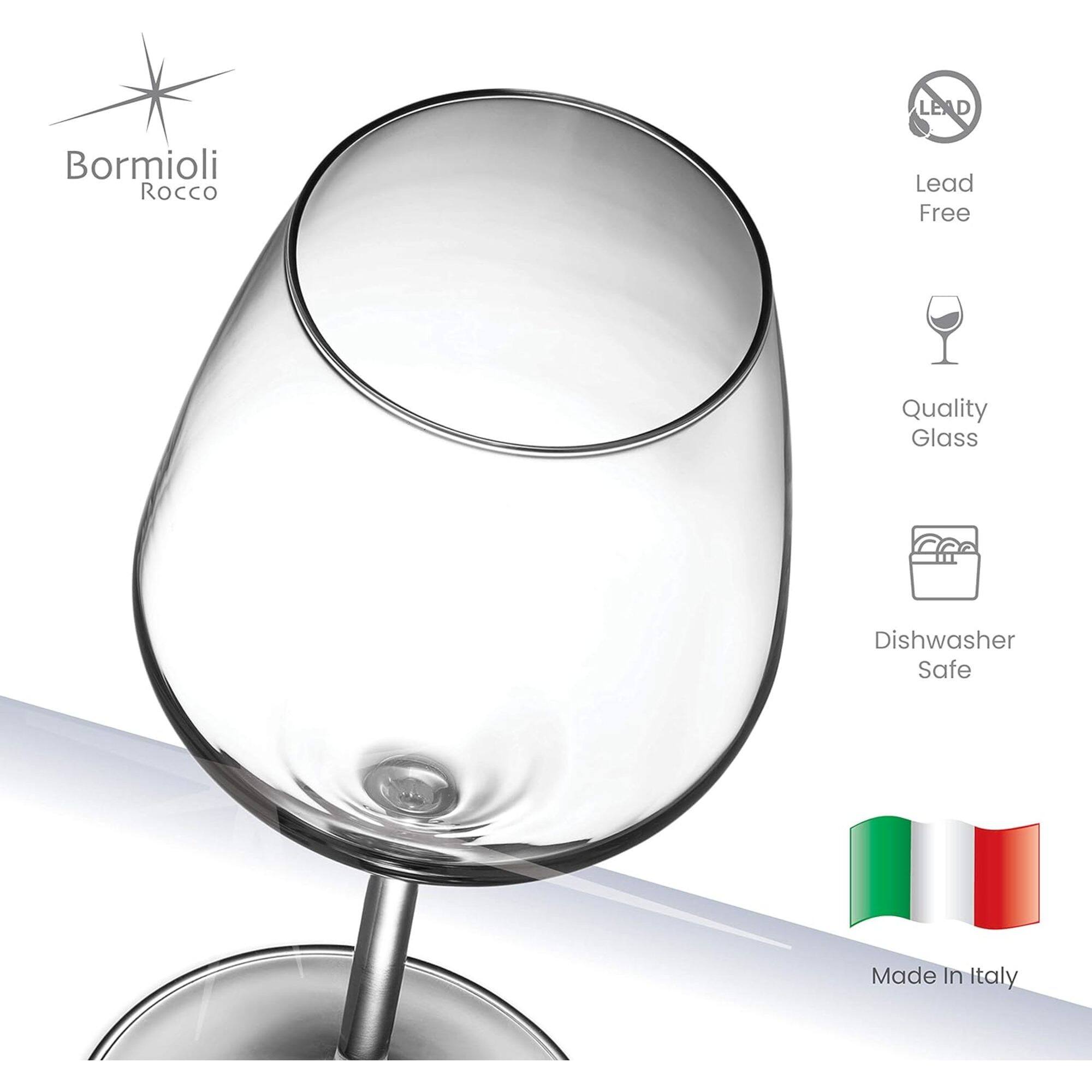 Bormioli Rocco Lead Free Quality Glass Dishwasher Safe Made In Italy