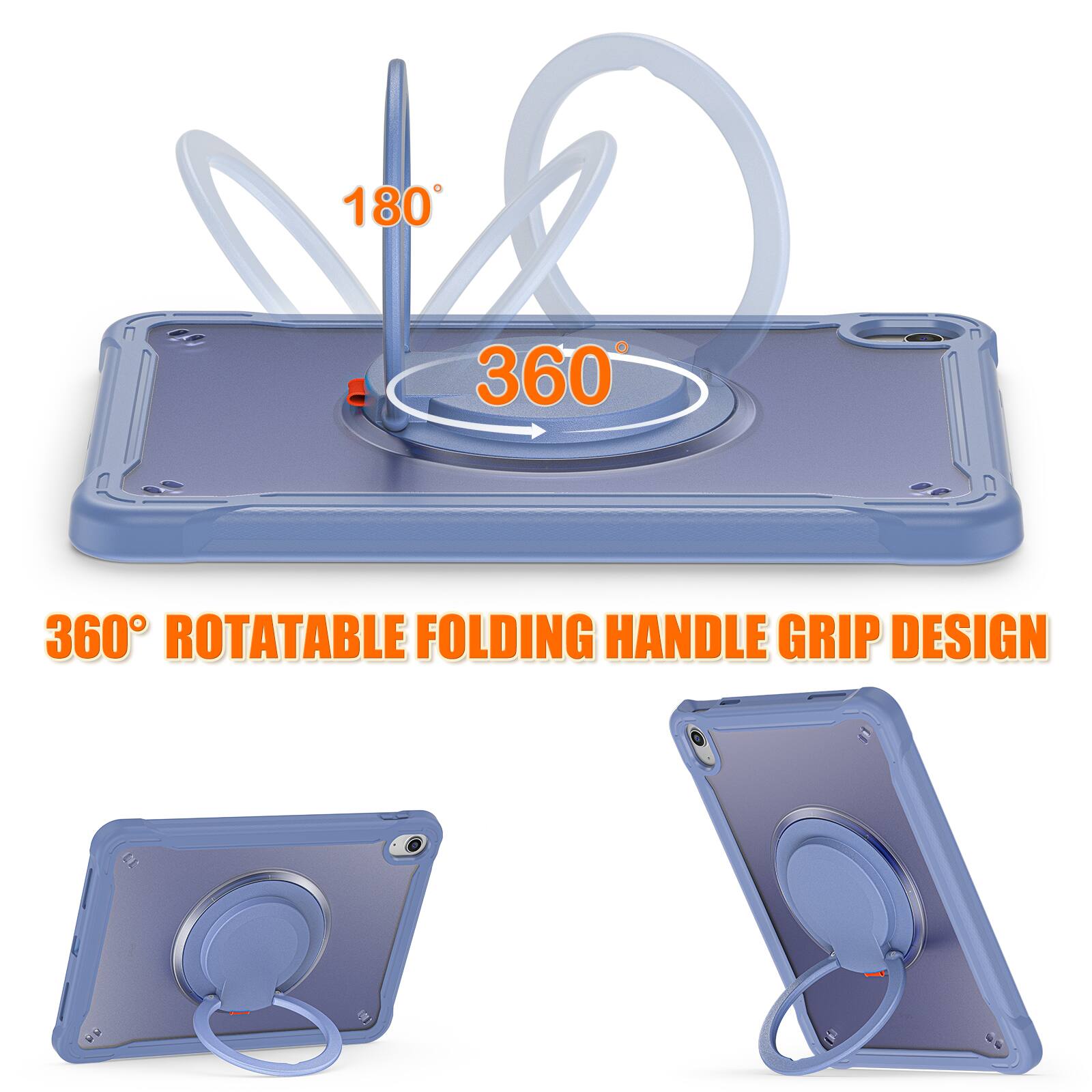 360° ROTATABLE FOLDING HANDLE GRIP DESIGN