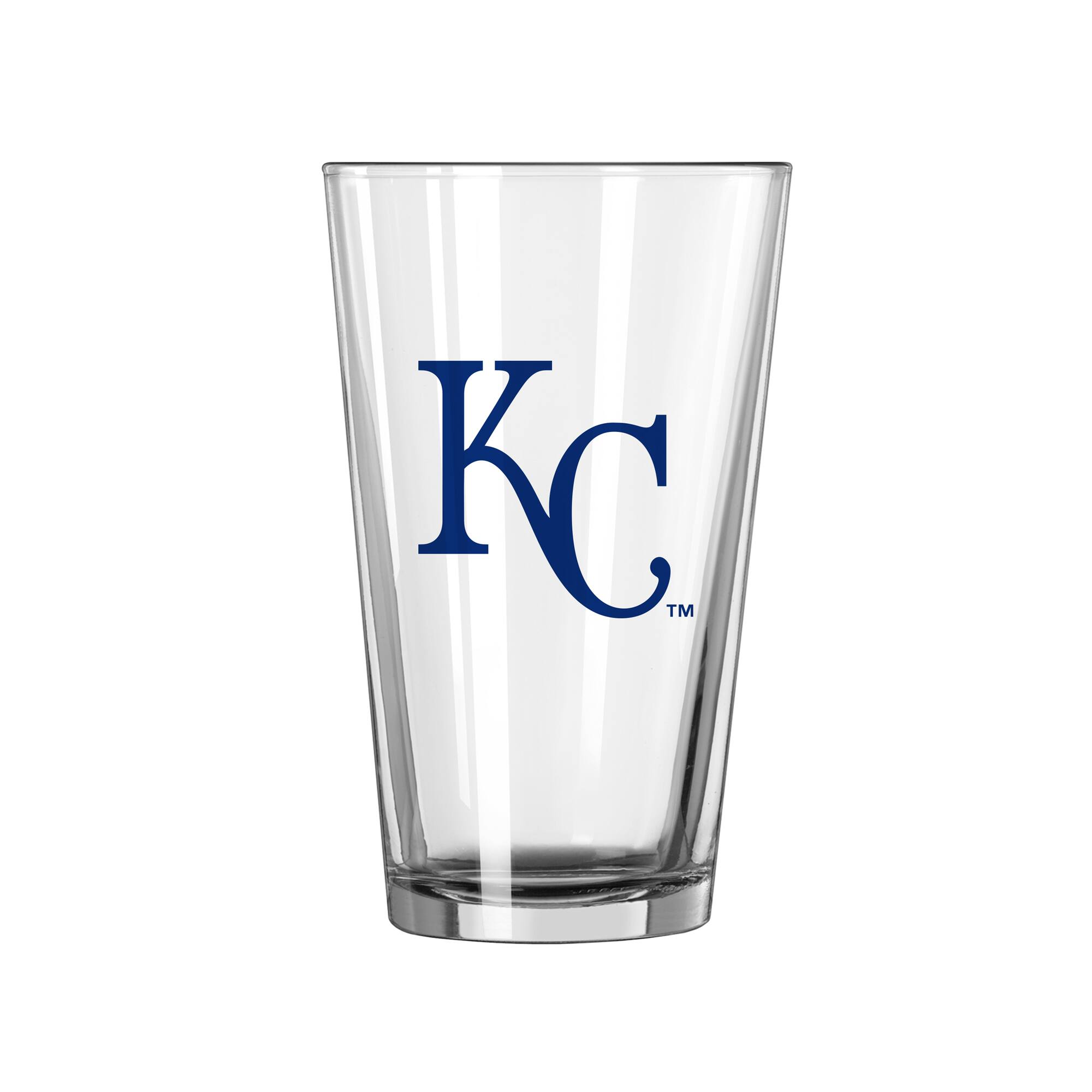 Alt View 1. Logo Brands - Kansas City Royals 16oz. Team Wordmark Game Day Pint Glass - Multicolor.