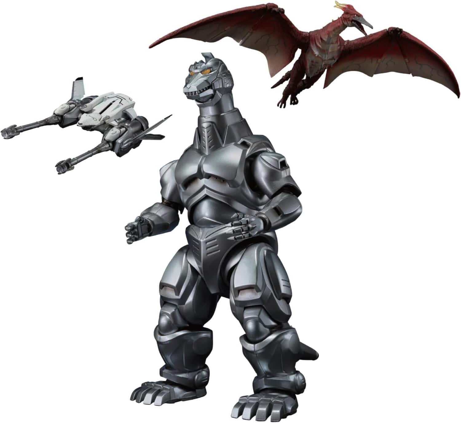 Bandai - Godzilla - S.H.MonsterArts - Mechagodzilla & Garuda & Fire Rodan Makuhari Decisive Battle - COLLECTIBLES - Multicolor price history on PriceWatchPro