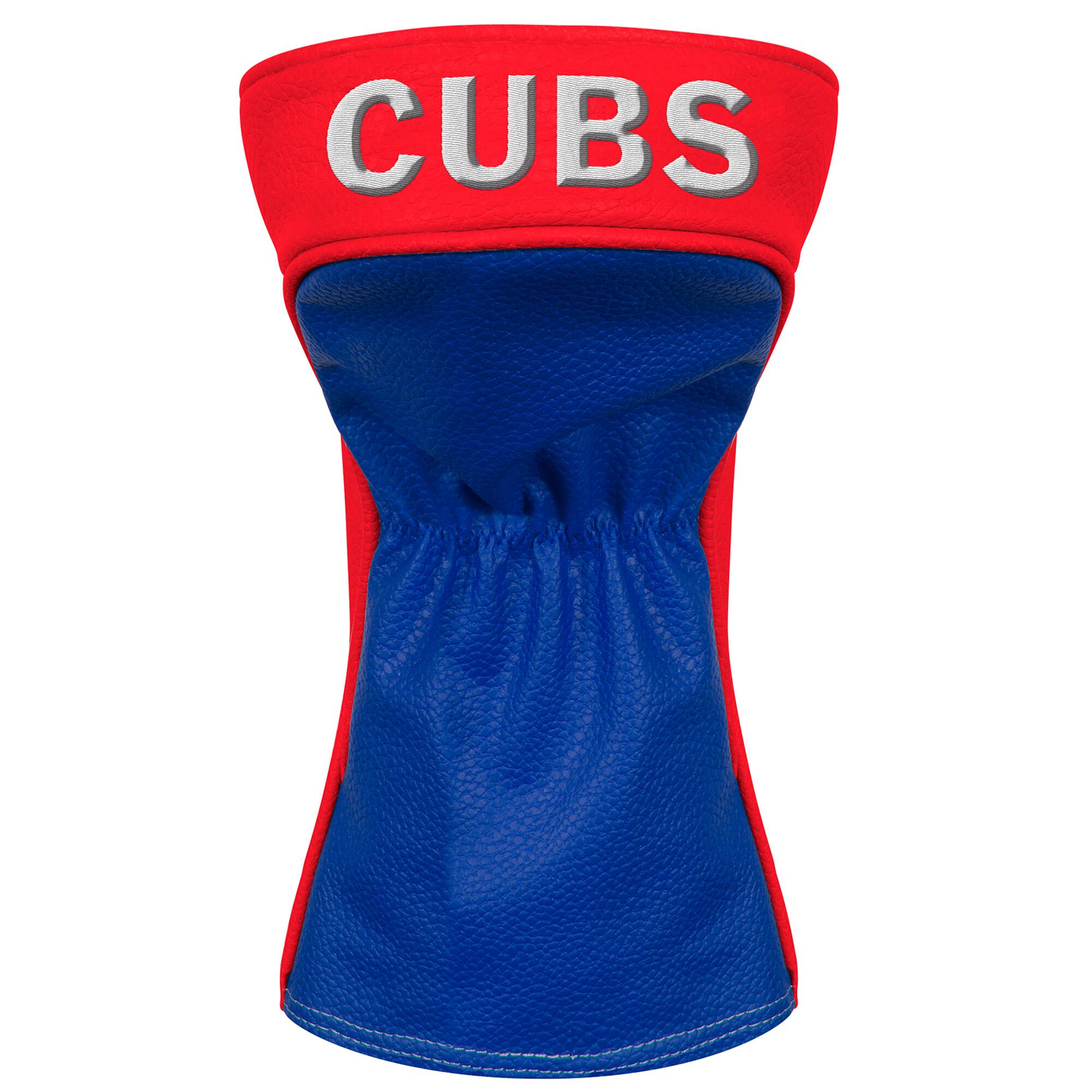 Alt View 1. WinCraft - Chicago Cubs Golf Club Driver Headcover - Multicolor.