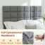 Soft Upholstered Headboard: Breathable, Skin-friendly, Comfortable