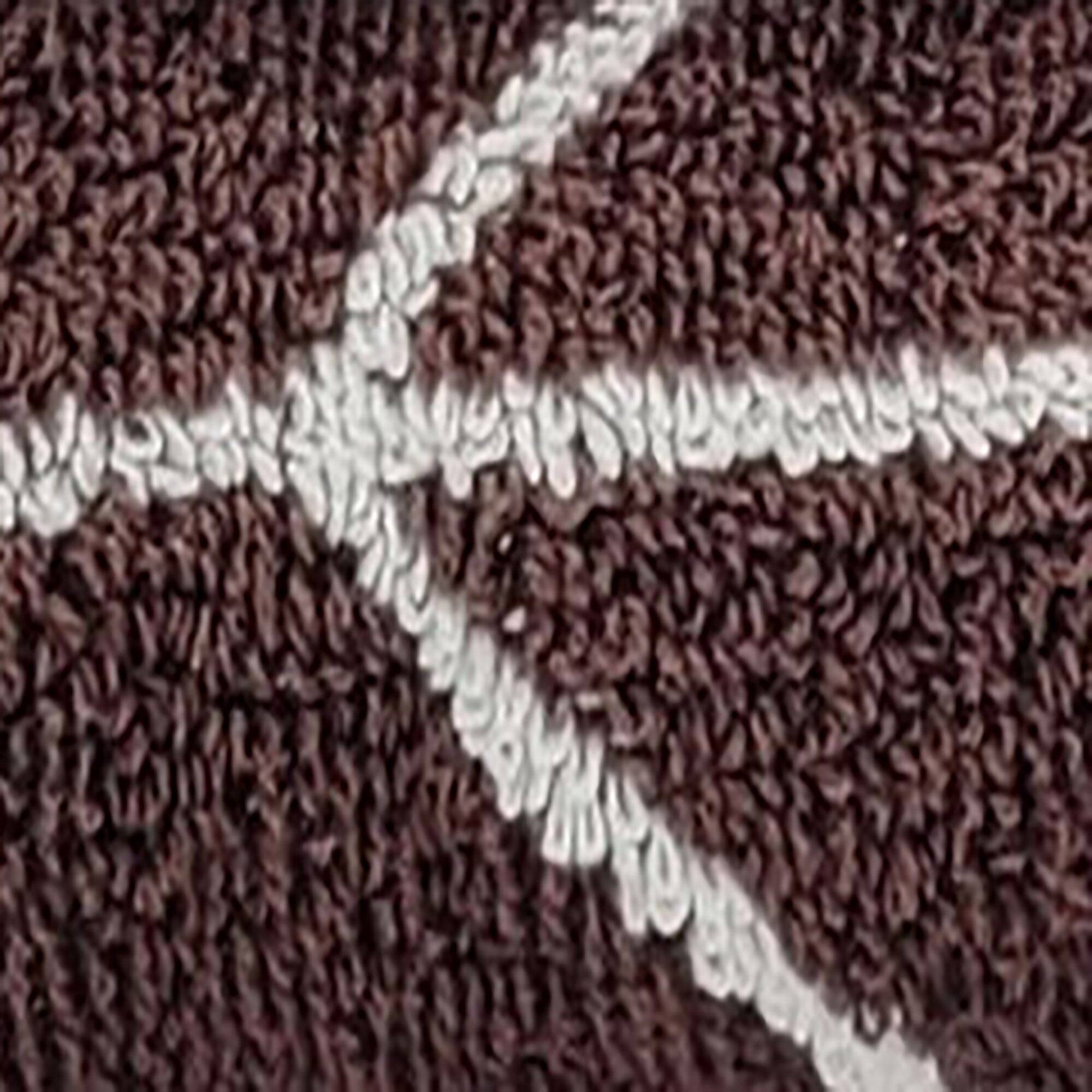 Front. Knightsbridge - Knightsbridge Luxurious 6-Piece Coffee Jacquard Towel Set for All Seasons - Coffee.