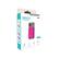 Alt View 11. RapidX - Boosta 5k mAh 7.5W Magnetic Wireless Portable Charger for iPhone 12, 13 & 14 - Pink.