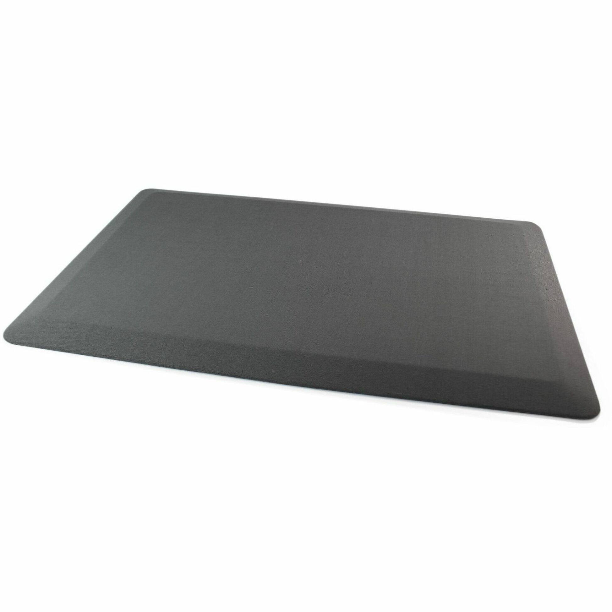 Front. Floortex - Floortex Gray Standing Comfort Mat - 20'' x 32'' - Gray.