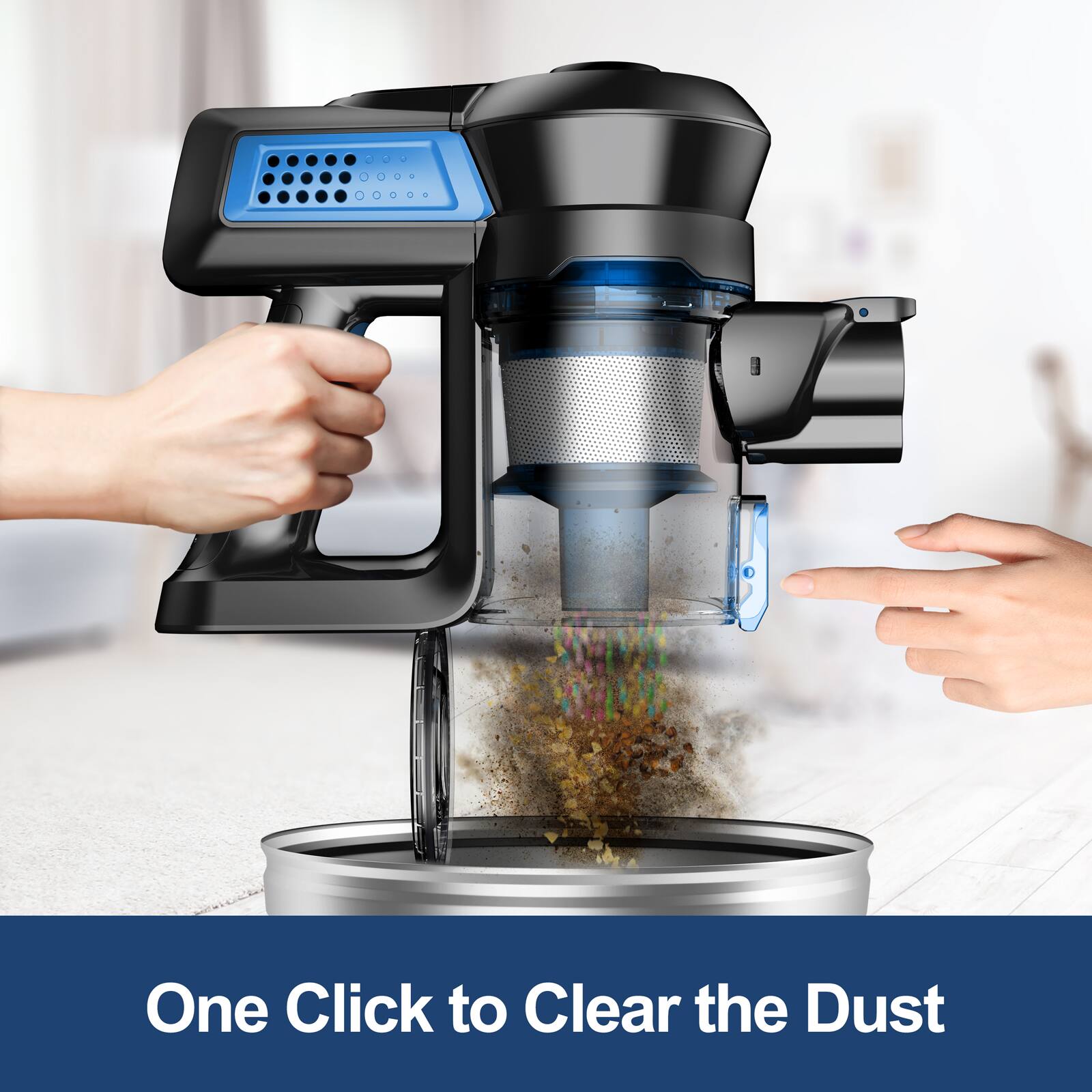 One Click to Clear the Dust