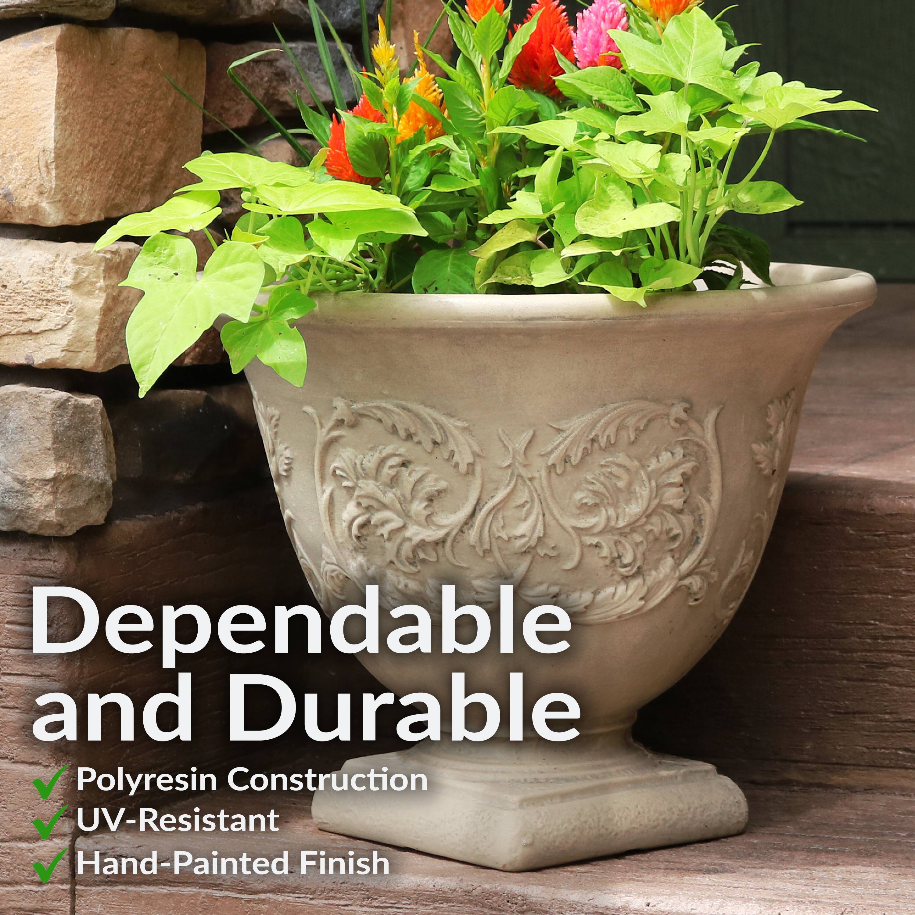 Dependable and Durable

- Polycast Construction
- UV-Resistant
- Hand-Painted Finish