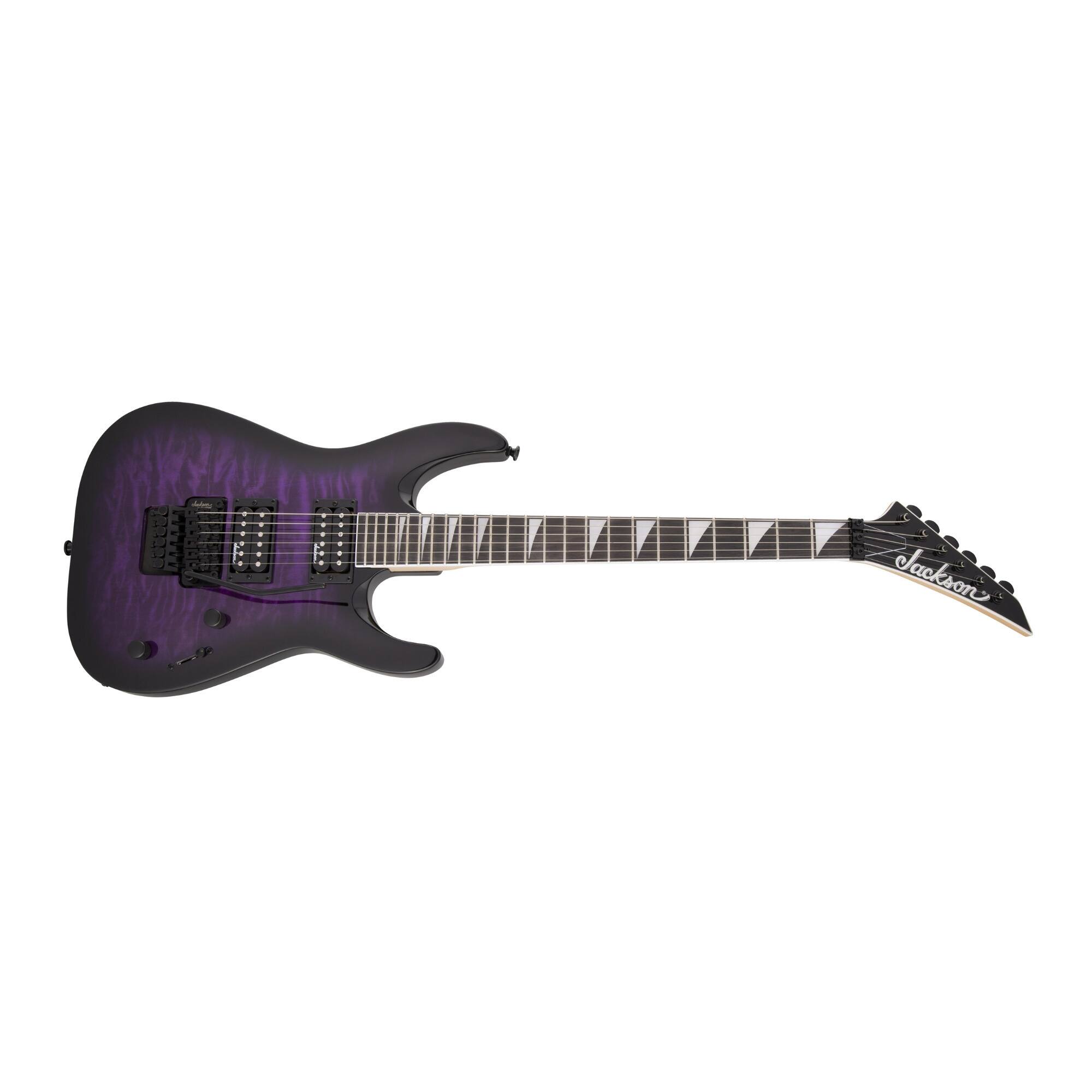 Back. Jackson - Jackson JS Series Dinky Arch Top JS32Q DKA 6-String Electric Guitar (Purple).