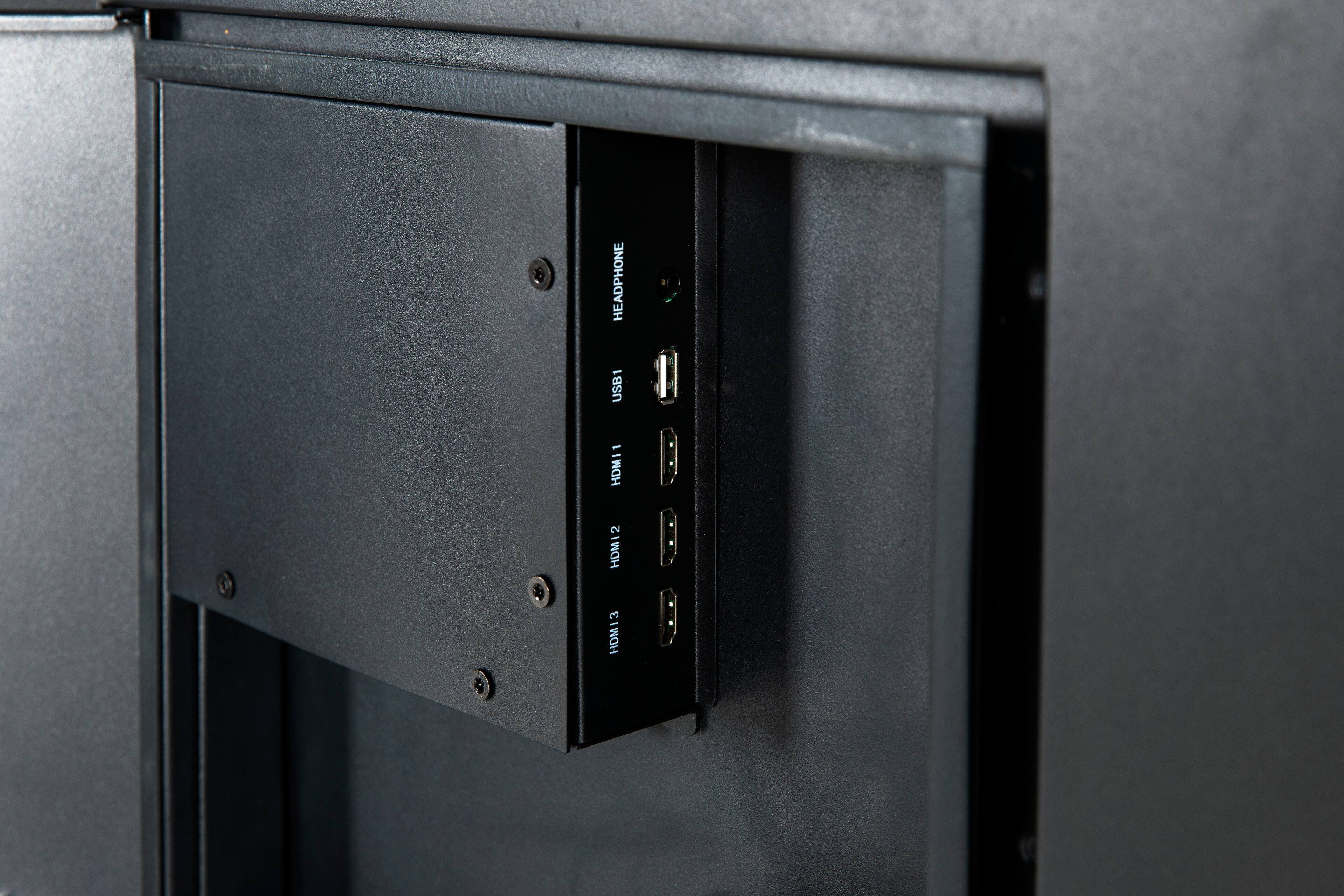 The text on the image reads "Headphone USB1 1 HDM11 2 HDM12 3 HDM13."