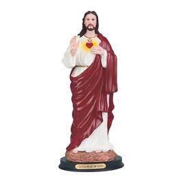 FC Design - 16"H Sac Heart of Jesus Holy Figurine Statue Desk Tabletop Home Decor Gift - Multi-Color