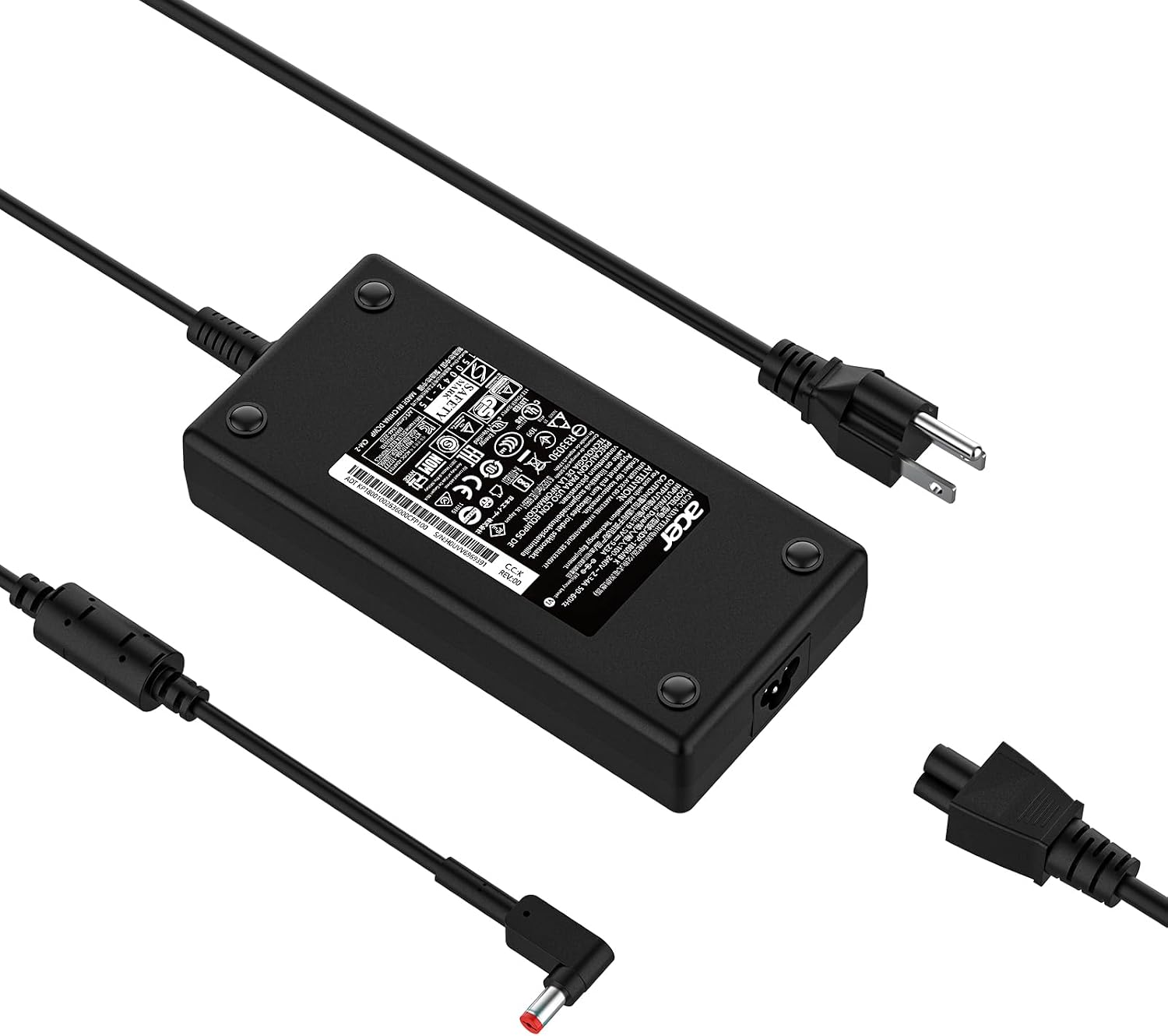Core Tech 180W AC Laptop Charger for Acer Predator Helios 300, Nitro 5/ ...