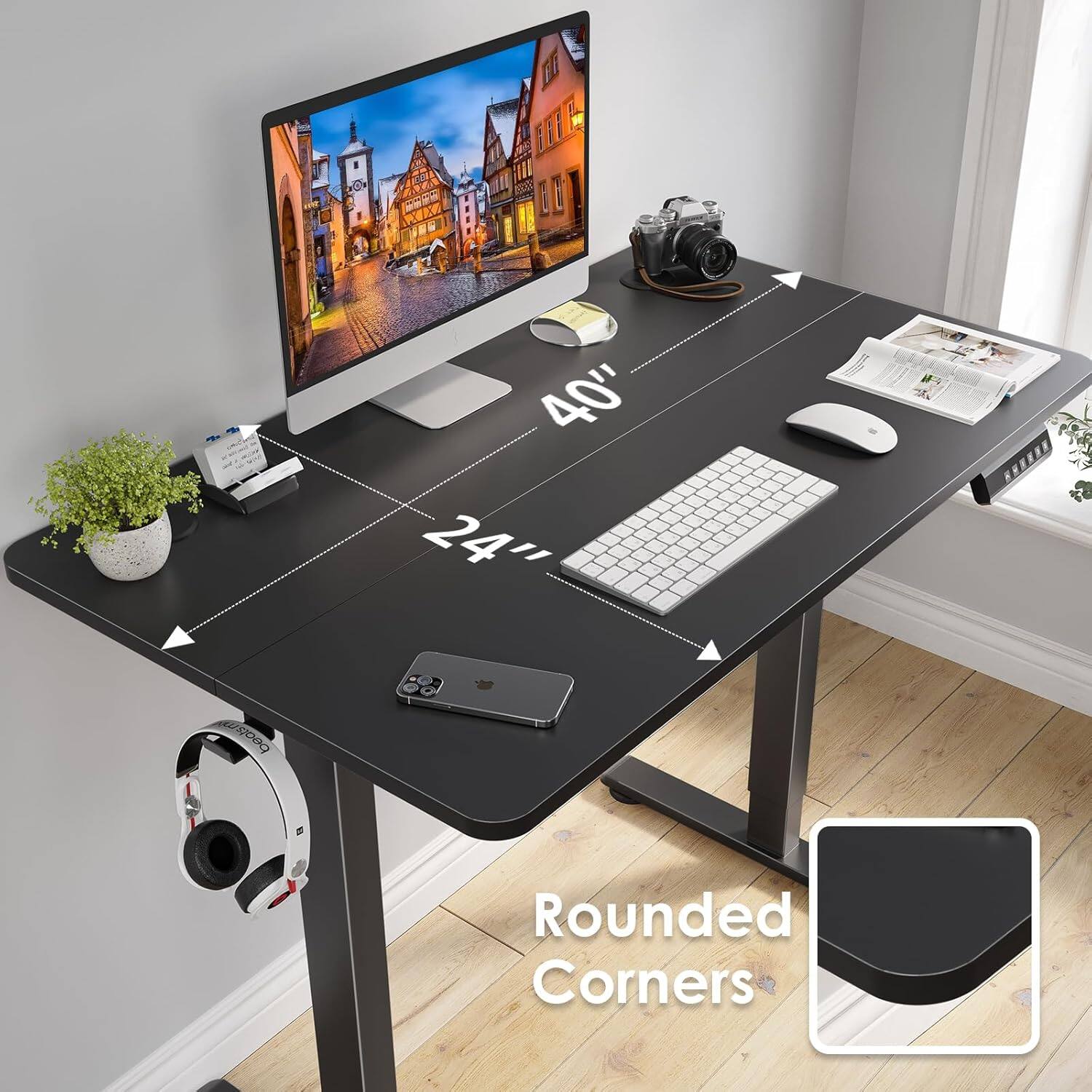 40" x 24" N beolsm Rounded Corners