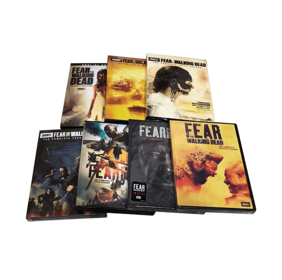 Angle. Fear the Walking Dead- Complete Seasons 1-7 DVD .