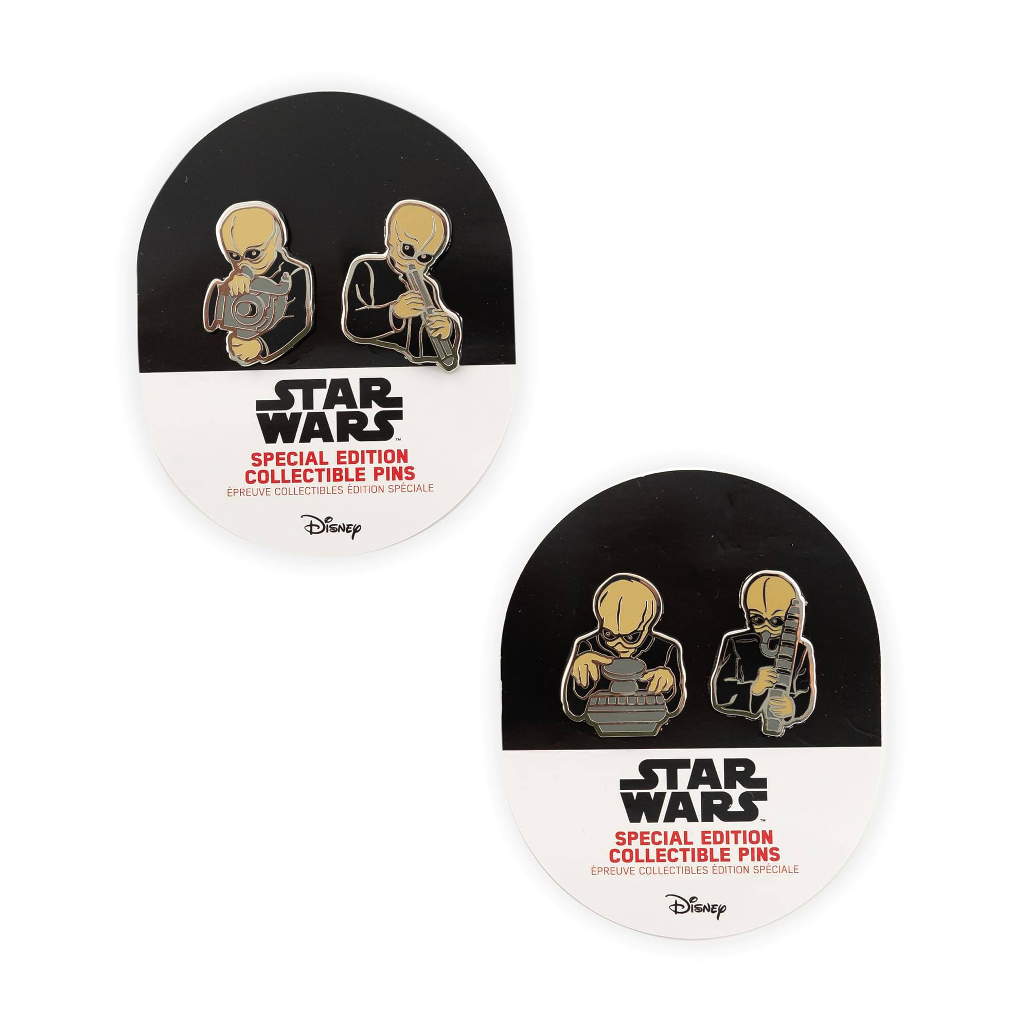 STAR WARS SPECIAL EDITION COLLECTIBLE PINS  
ÉPREUVE COLLECTIBLES ÉDITION SPECIALE  
Disney