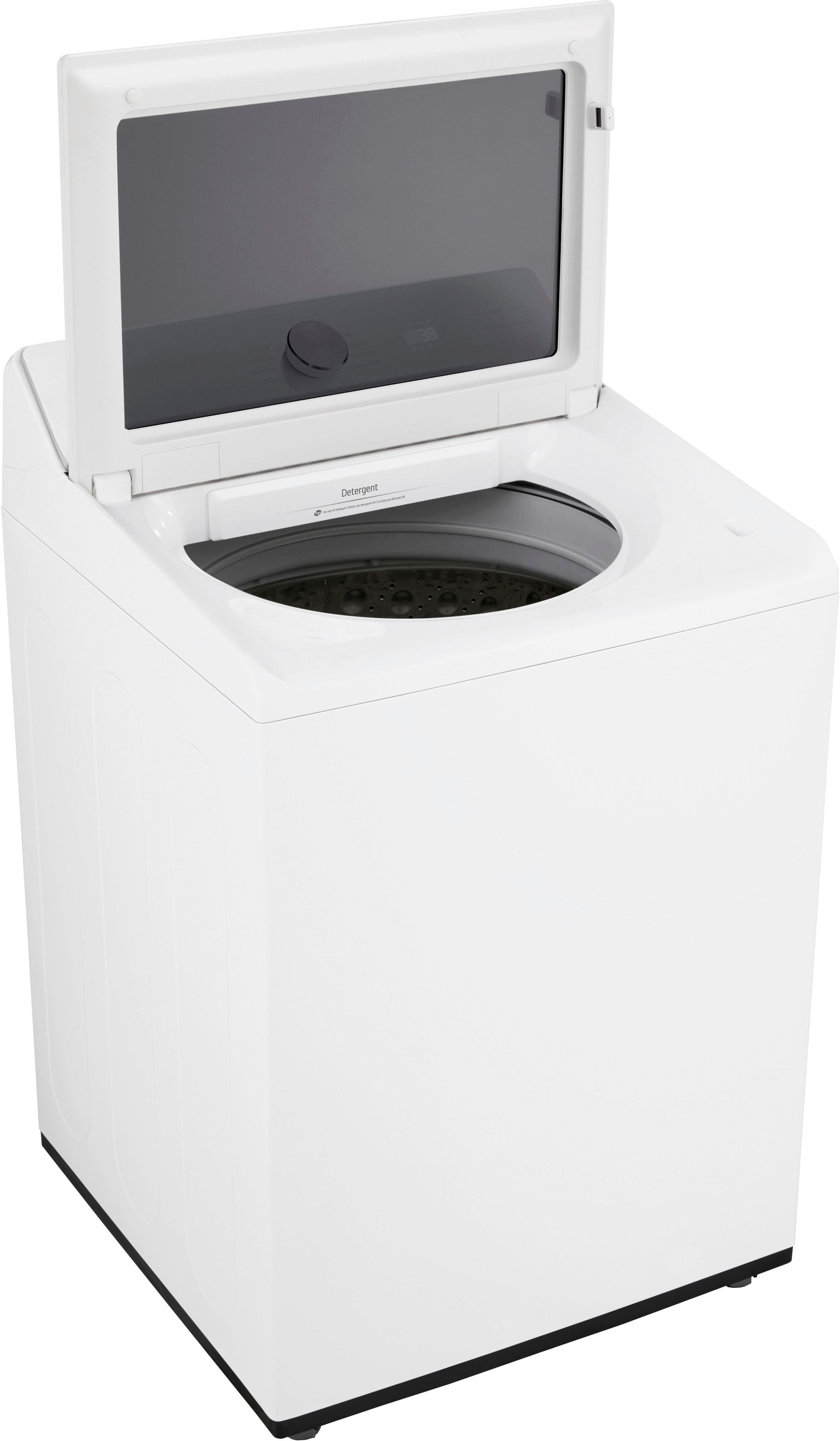 Alt View 18. LG - 5.0 Cu. Ft. High-Efficiency Smart Top Load Washer with Easy Unload - Alpine White.