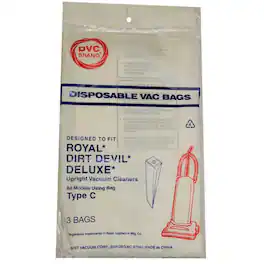 DVC - Royal 27 Pack Replacement Vacuum Bags for Royal Part #ROR-1420