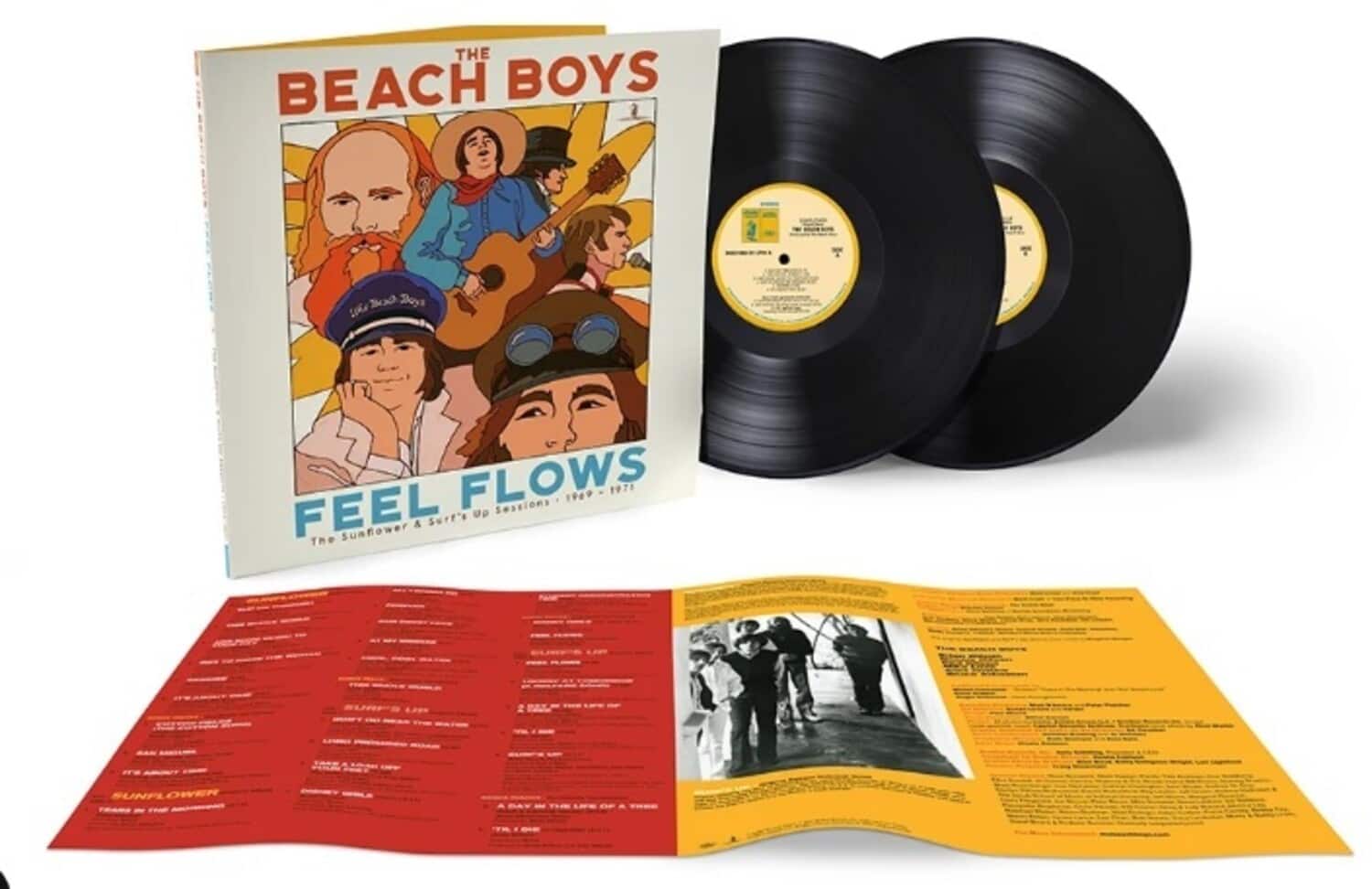 THE BEACH BOYS  
FEEL FLOWS  
The Sunflower & Surf's Up Sessions 1969-1971  

THE BEACH BOYS  
FEEL FLOWS  
The Sunflower & Surf's Up Sessions 1969-1971  

SUNFLOWER  
FRAMES IN THE ATTIC