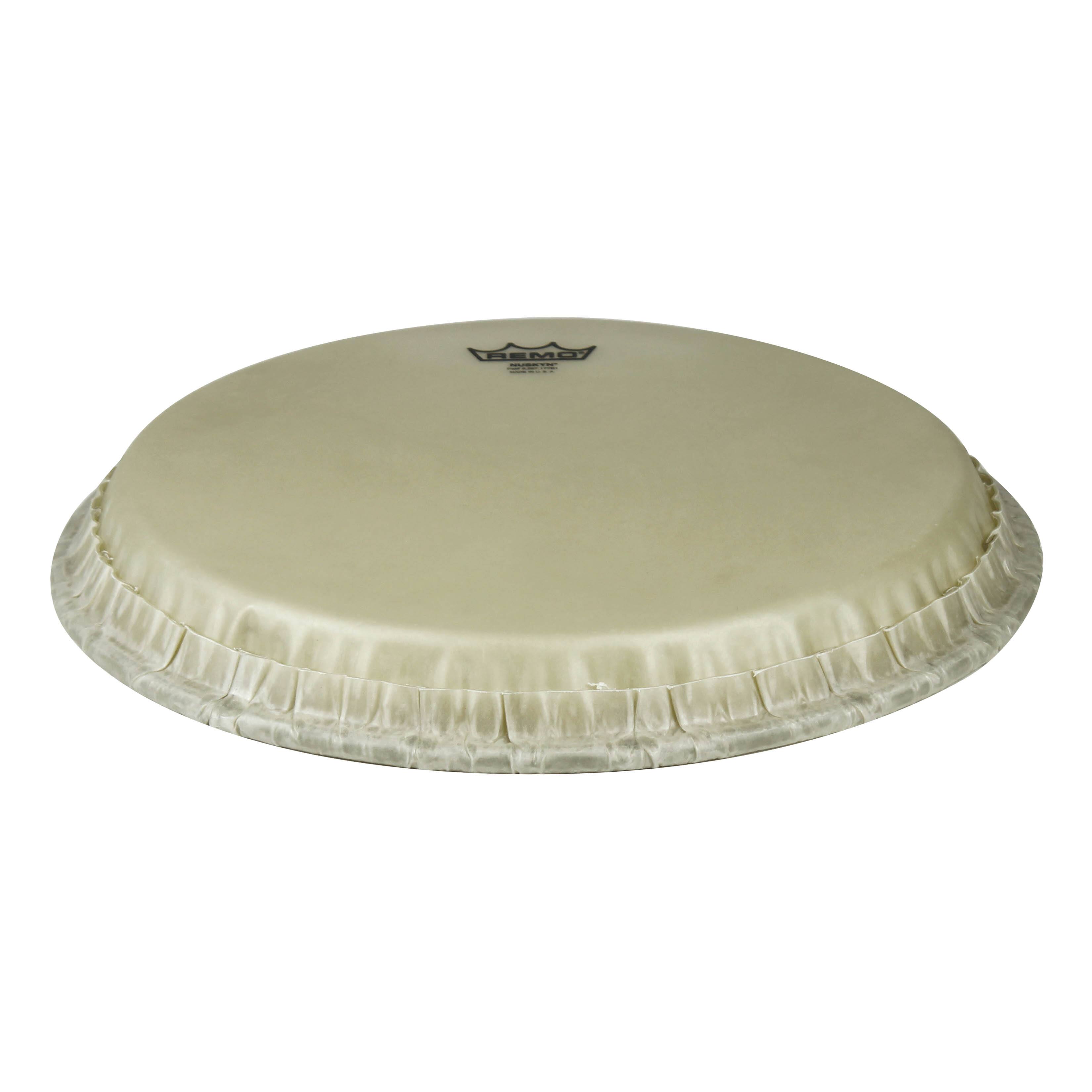 Front. Remo - Tucked Nuskyn 12.5-Inch Conga Drumhead with Warm Full-Bodied Tone and Enhanced Low-Mid Frequencies.