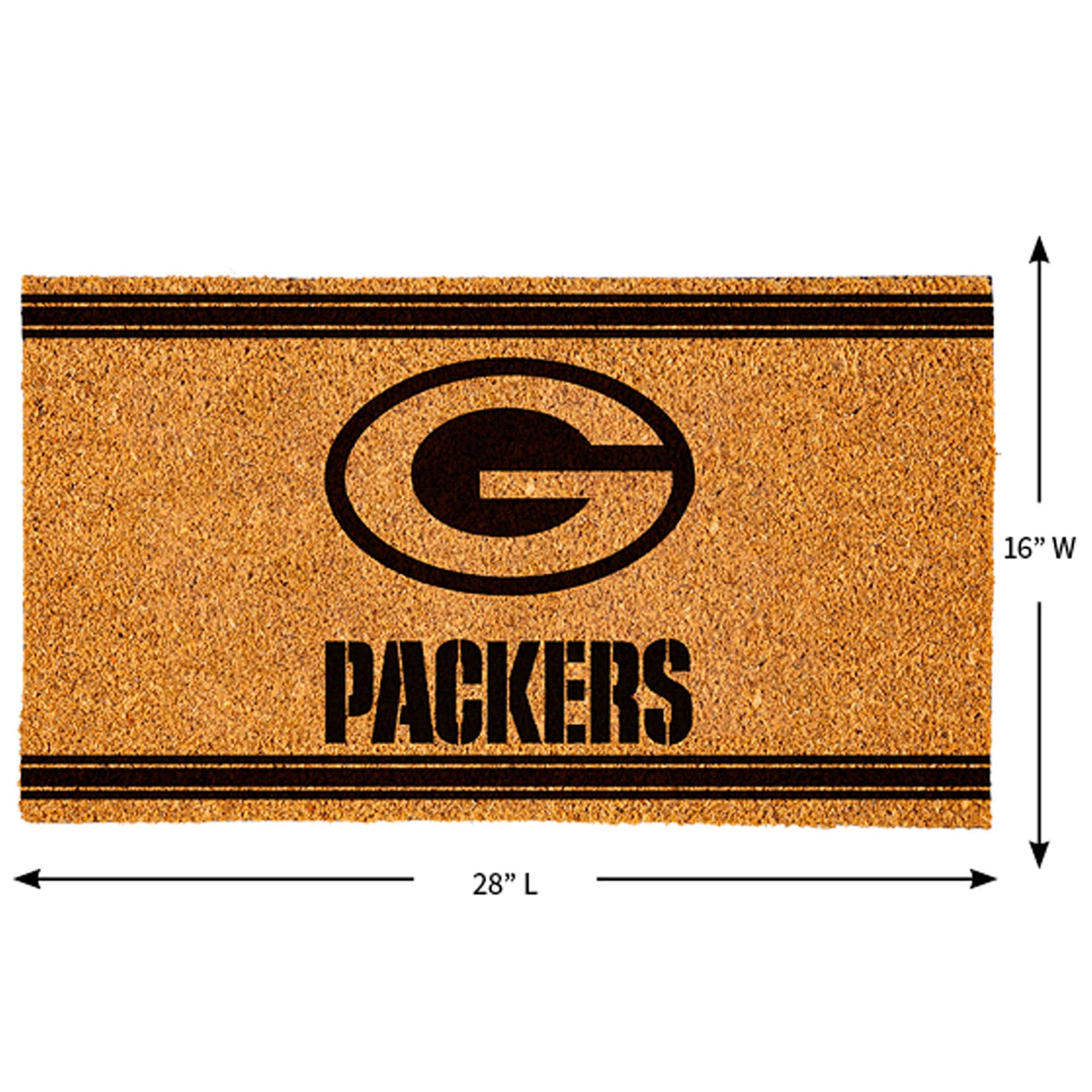 PACKERS 16" W 28" L