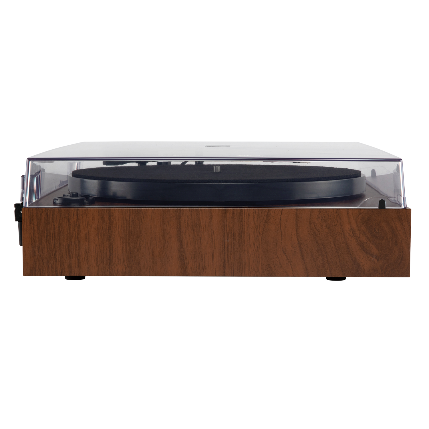 Alt View 8. Victrola - Victrola Harmony Bluetooth Turntable System with Speakers - Walnut.