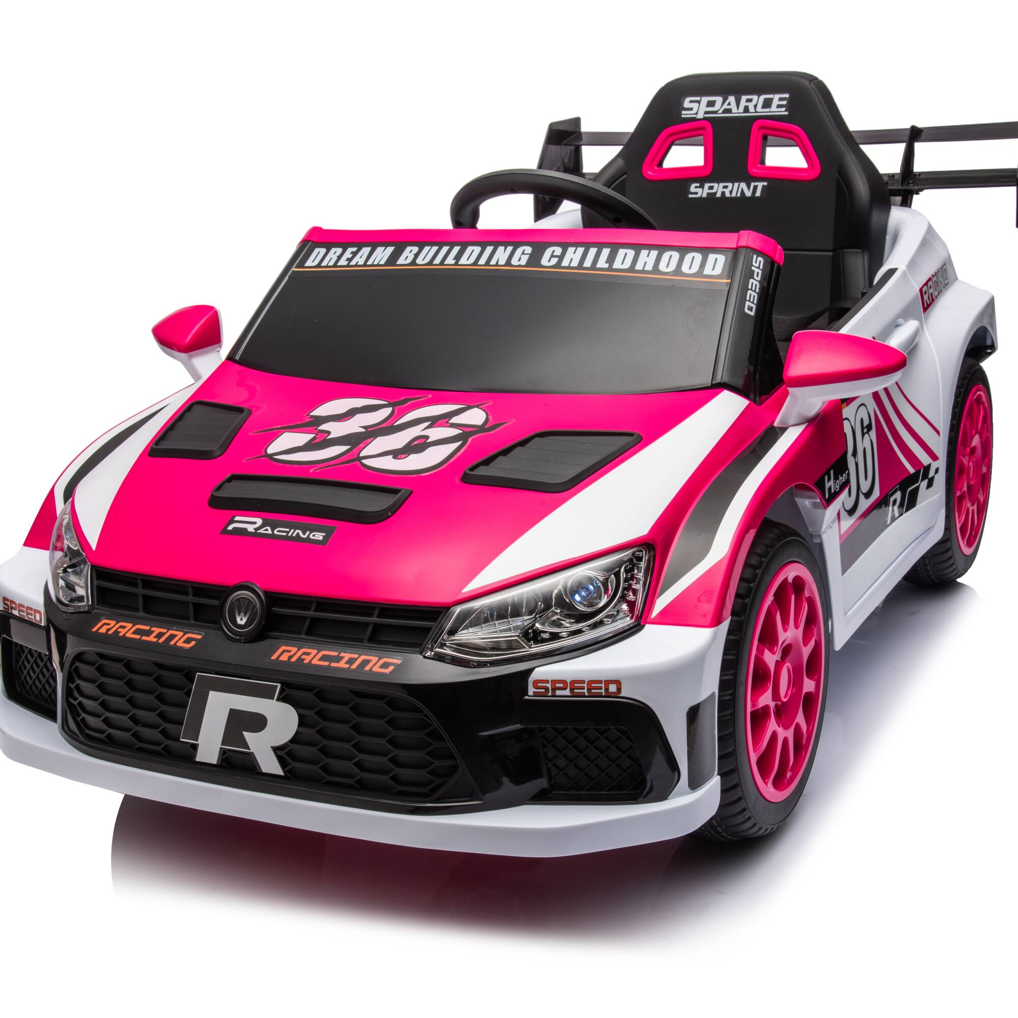 SPARCE SPRINT  
DREAM BUILDING CHILDHOOD  
36  
RACING  
SPEED  
R