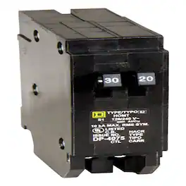 Square D - HomeLine 30 amps Tandem Single Pole Circuit Breaker