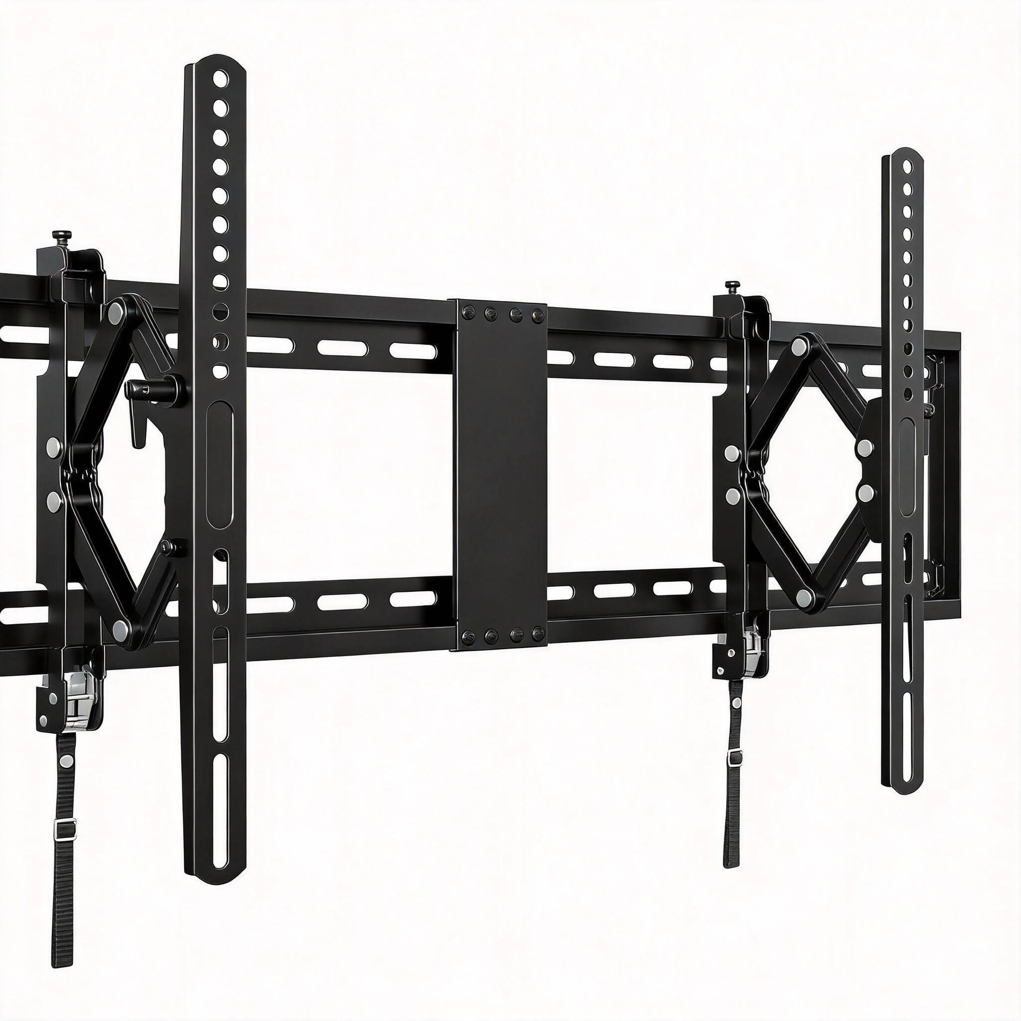OMOMMD - UL Tilt TV Wall Mount 42-90" 120lbs 7" Extend 800x400 VESA 16-32" Studs - 90 Inches